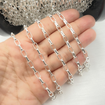 925 Sterling Silver Smooth Box Chain