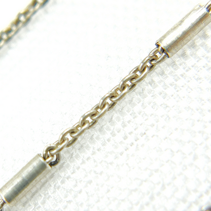 Oxidized Sterling Silver Satellite Chain
