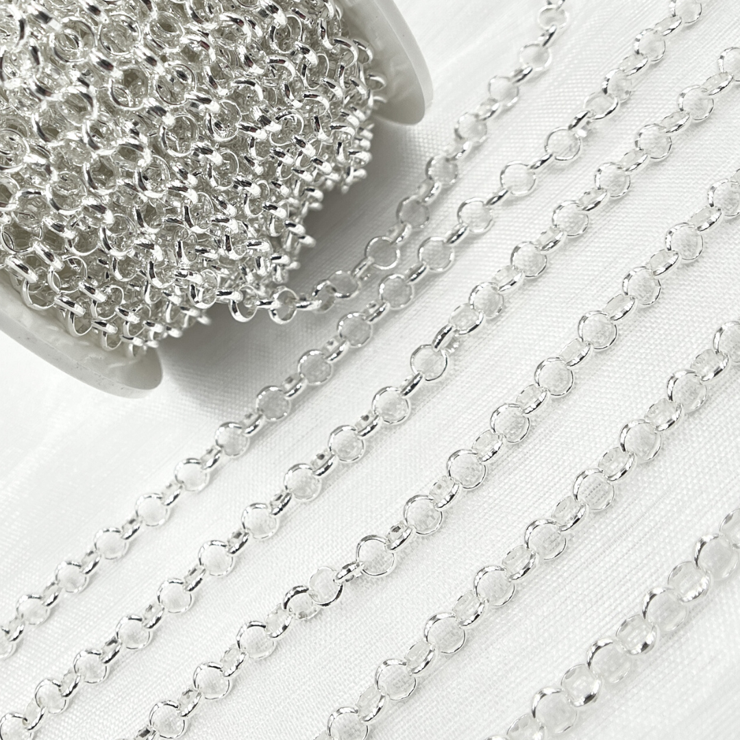 Sterling Silver Rolo Chain