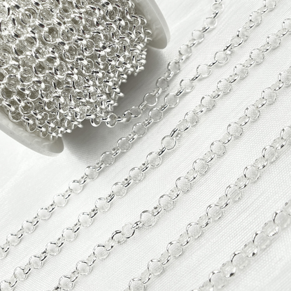 Sterling Silver Rolo Chain