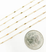 Load image into Gallery viewer, 14K Gold Filled Tube Chain. 1203GF
