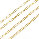 Load image into Gallery viewer, 2903LGF. 14K Gold Filled Hammered Paperclip Chain
