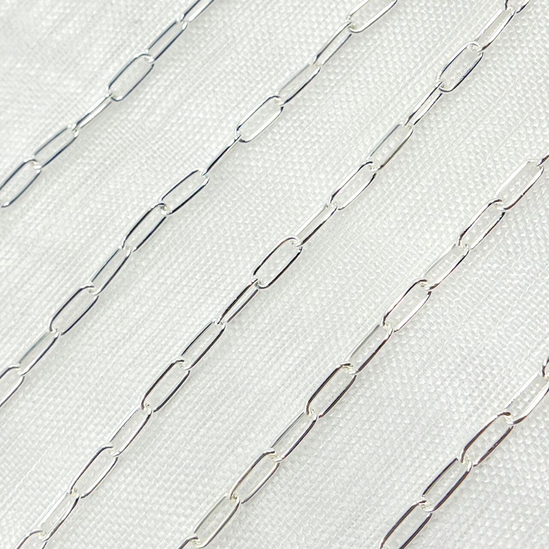 Sterling Silver Paperclip Chain