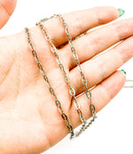 Load image into Gallery viewer, Oxidized 925 Sterling Silver Marina Chain. Z51OX
