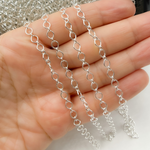 Load image into Gallery viewer, 925 Sterling Silver Big and Small Oval Link Chain. Z76SS
