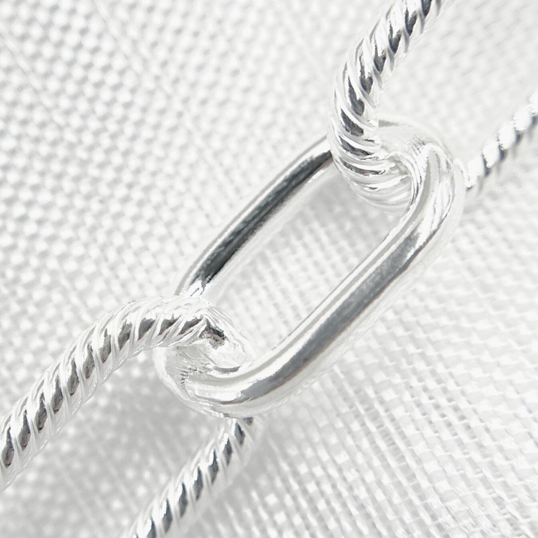 Sterling Silver Paperclip Chain