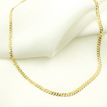 Load image into Gallery viewer, 08014134GD. 14K Solid Gold Flat Curb Chain
