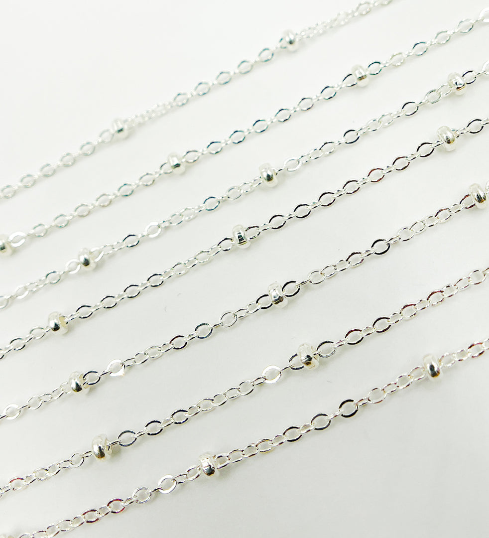 925 Sterling Silver Satellite Chain. 1381SS