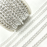 Load image into Gallery viewer, 925 Sterling Silver Curb Chain. V45SS
