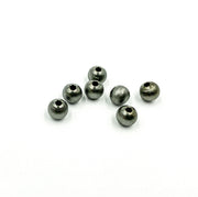 Black Rhodium 925 Sterling Silver Plate Velvet 5mm Beads