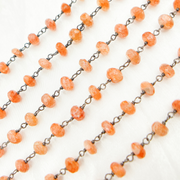 Sunstone Oxidized Wire Chain