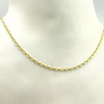 Load image into Gallery viewer, 040FA1P111. 14K Solid Gold Flat Marina Chain
