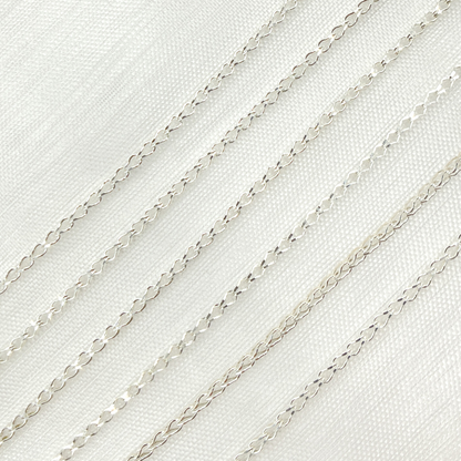 Sterling Silver 1.7mm Wheat Chain