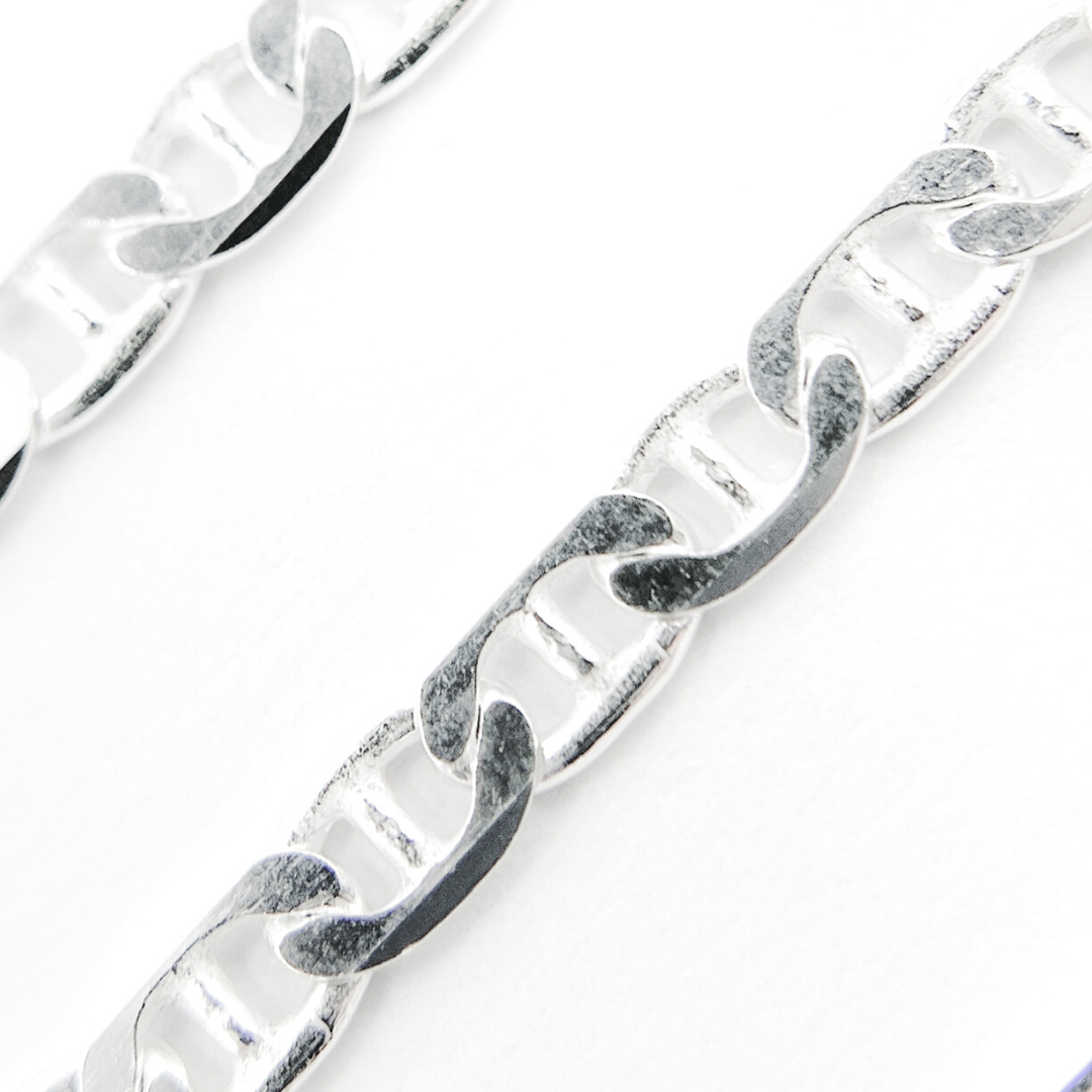 925 Sterling Silver Marina Link Chain