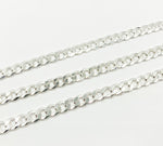 Load image into Gallery viewer, 925 Sterling Silver Flat Curb Chain. Y74SS
