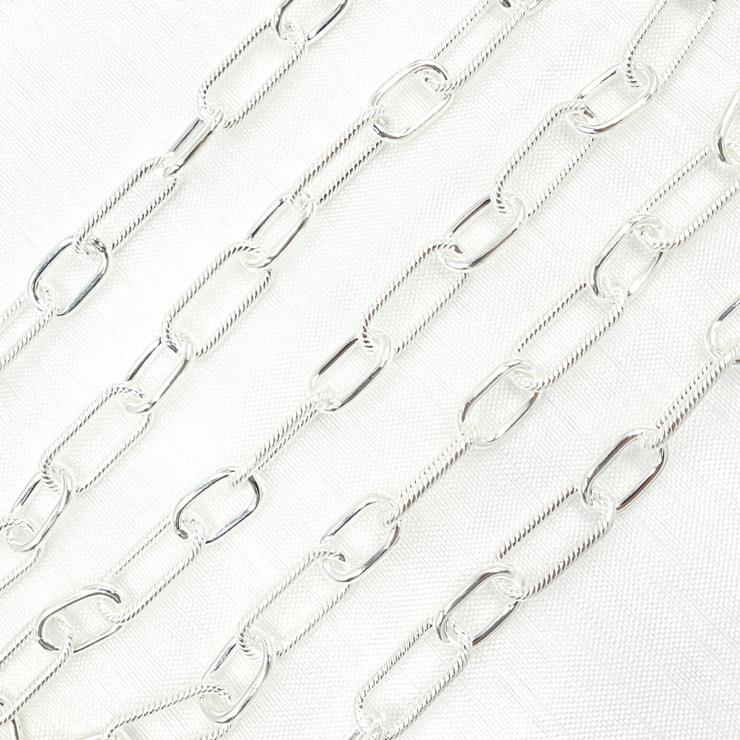 Sterling Silver Paperclip Chain