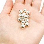 Load image into Gallery viewer, 925 Sterling Silver Seamless Beads 12mm.
