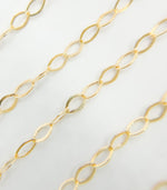 Load image into Gallery viewer, 14k Gold Filled Oval 5x3 mm Link Chain. 1091FGF
