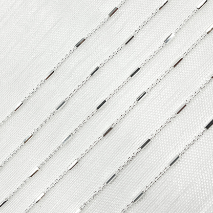 Sterling Silver Satellite Chain