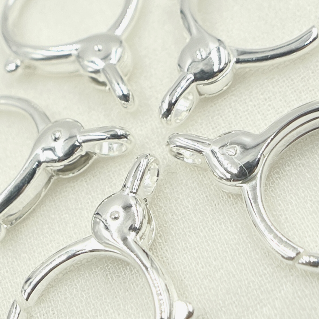 925 Sterling Silver Round Trigger Clasp 23x16mm.. 239