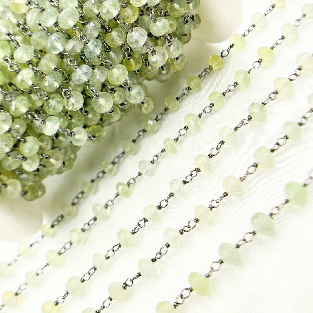 Prehnite Oxidized Wire Chain