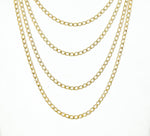 Load image into Gallery viewer, 14 Gold Filled Oval Curb Chain. 295GF
