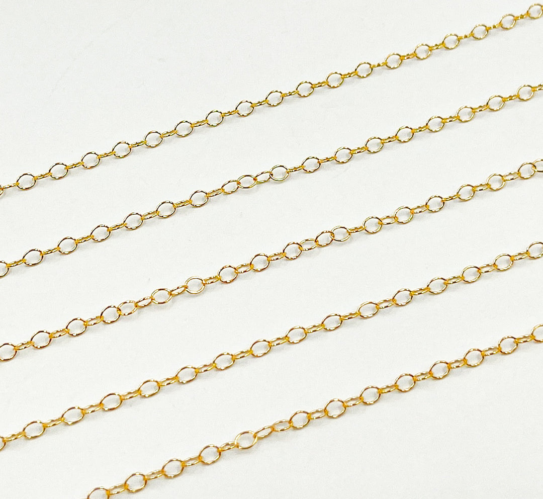 14k Gold Filled Cable Chain. 1212GF