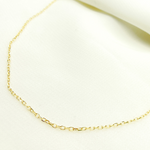 Load image into Gallery viewer, 0401767FD. 14K Solid Gold Cable Chain
