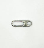 Load image into Gallery viewer, 925 Oxidized Sterling Silver Clasp 26x8mm. 266OX
