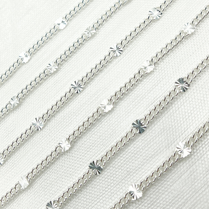 Sterling Silver Rope Link Chain