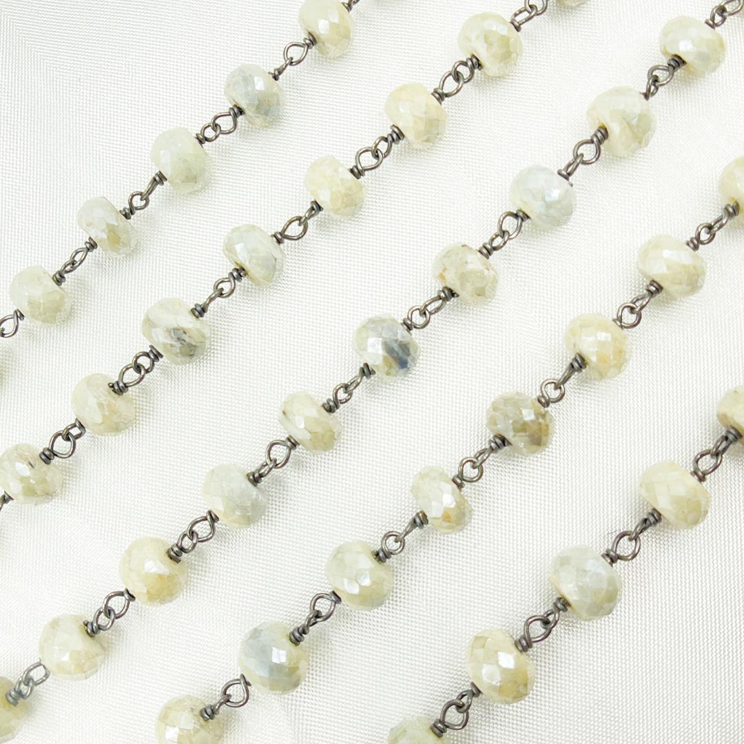 Coated Silverite Oxidized Wire Chain