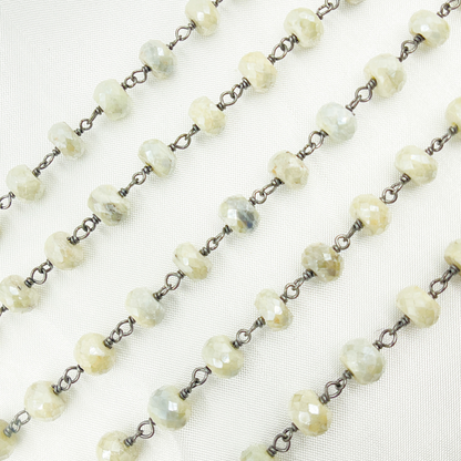 Coated Silverite Oxidized Wire Chain