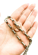 Load image into Gallery viewer, Oxidized 925 Sterling Silver Box Chain. 502OX
