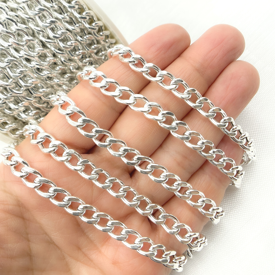 925 Sterling Silver Curb Chain. V45SS