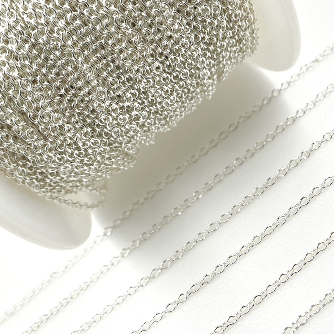 925 Sterling Silver Cable Chain