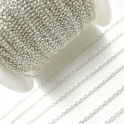 925 Sterling Silver Cable Chain