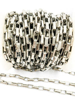 Load image into Gallery viewer, Oxidized 925 Sterling Silver Box Chain. 502OX
