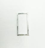 Load image into Gallery viewer, 925 Sterling Silver Rectangular Shape. RS2
