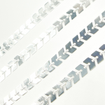 Load image into Gallery viewer, 925 Sterling Silver Chevron Chain. X6SS
