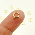 Load image into Gallery viewer, 14K Solid Gold Spring Ring 6mm
