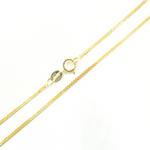 Load image into Gallery viewer, 020SP3T4. 14K Solid Gold Wheat Chain
