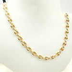 Load image into Gallery viewer, 14K Solid Yellow Gold Gucci Style Link Chain