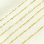 Load image into Gallery viewer, 14k Gold Filled Flat Cable Chain. 1020FGF
