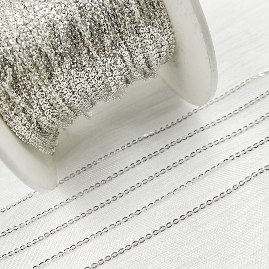 Z12SS. Sterling Silver Cable Chain