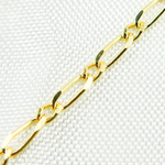 Load image into Gallery viewer, 14k Solid Yellow Gold Short &amp; Long Link Chain.  040GA1T2byft
