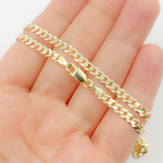 Load image into Gallery viewer, 08014134GD. 14K Solid Gold Flat Curb Chain
