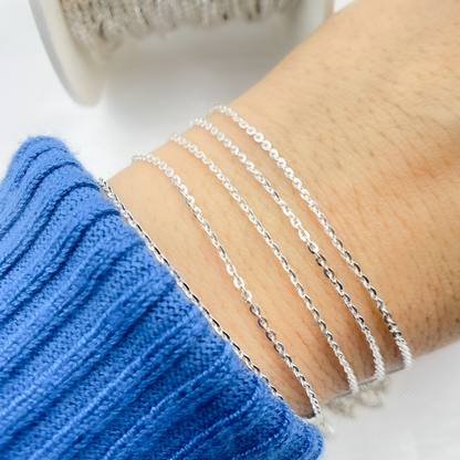 Z12SS. Sterling Silver Cable Chain