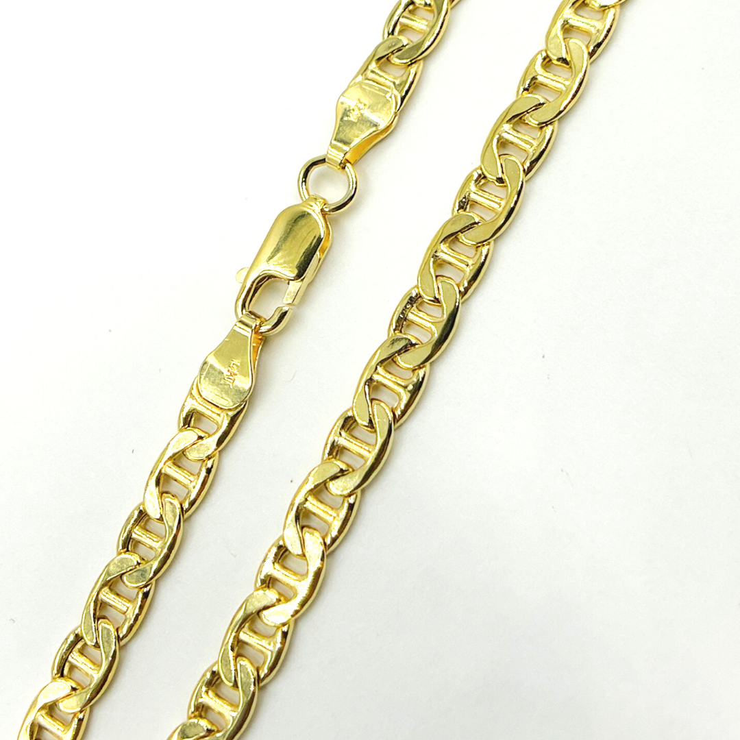 14K Solid Gold Marina Necklace. 14K26