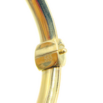 Load image into Gallery viewer, 14K Solid Gold Matte Textured Bangle