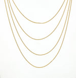 Load image into Gallery viewer, 14k Gold Filled Cable Chain. 68HRGF
